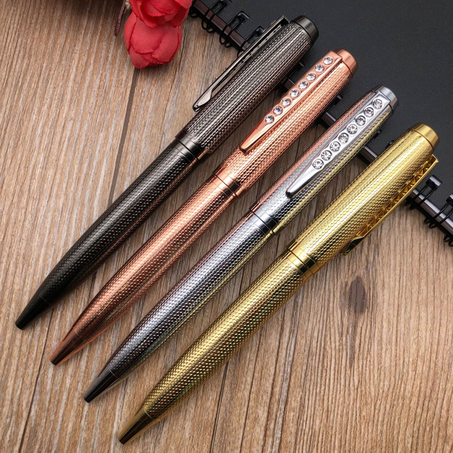 The new manufacturer produces high-end ballpoint pens, including rotary ballpoint pens and office pens. Customized logos are available details Picture