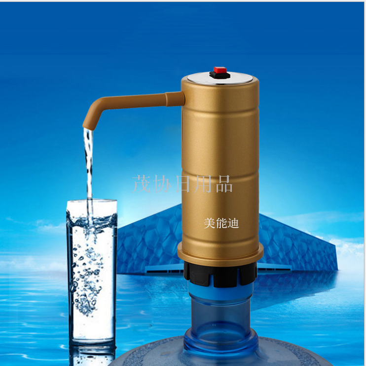 One-button button switch hose automatic water pump, pure water bucket water loading electric water feeder Specification image