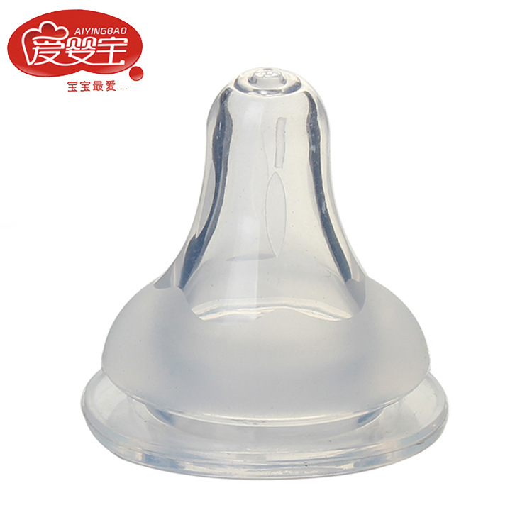 Aiyingbao baby products can be equipped with various standard-diameter baby silicone pacifiers and breast milk sensing pacifiers for wholesale