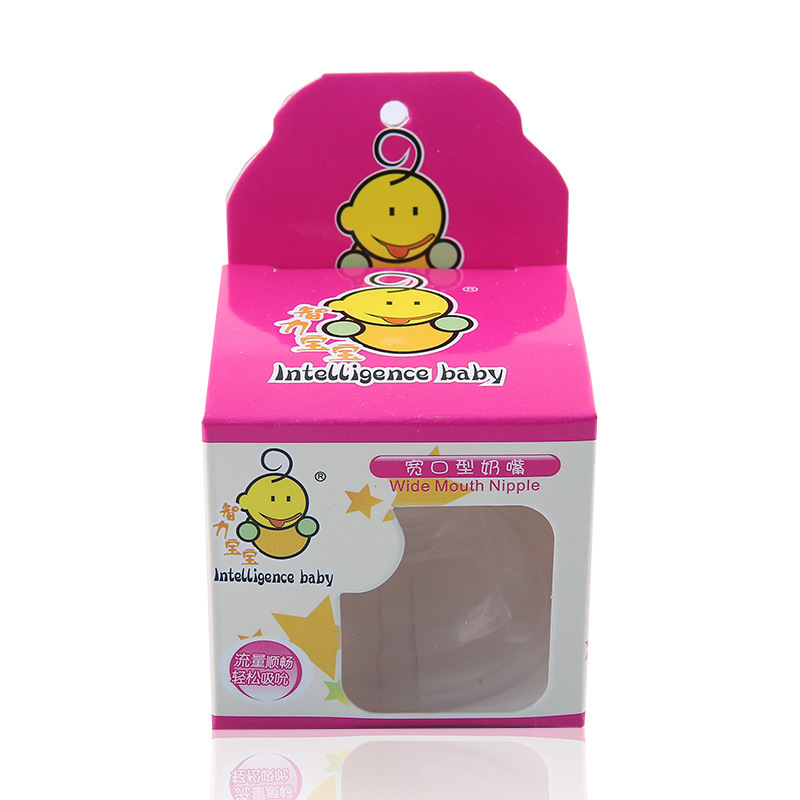 The intelligent baby breast milk sensing wide-mouth feeding pacifier can be matched with various wide-mouth baby bottles. Factory direct sales details Picture