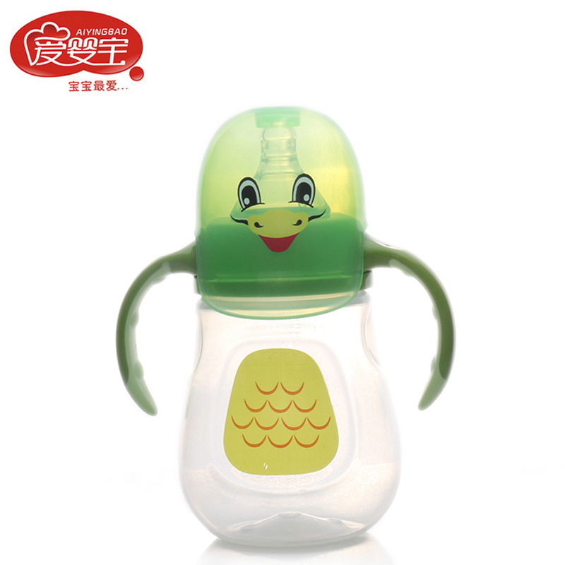 The new wide-mouthed PP drinking bottle with handle from Aiyingbao, 280ml, is free of bisphenol A Application Scenario