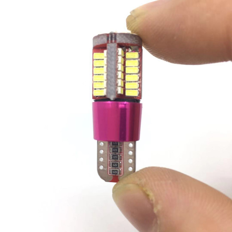 Automotive LED width indicator lights, ultra-bright driving lights, small bulbs, 57 led constant current reading lights Specification image