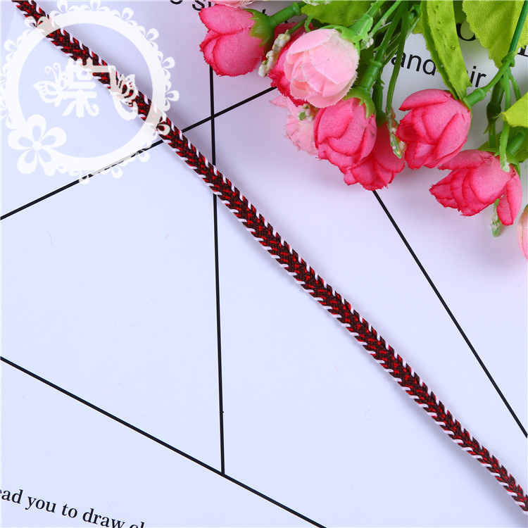 Ingot machine double bead ribbon lace Polyester braided ribbon clothing home textile accessories lace jewelry edging manufacturers customized