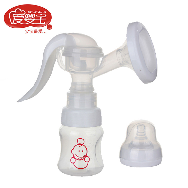 爱婴宝母婴用品 手动吸奶器 女性哺乳按摩挤奶器 厂家直销