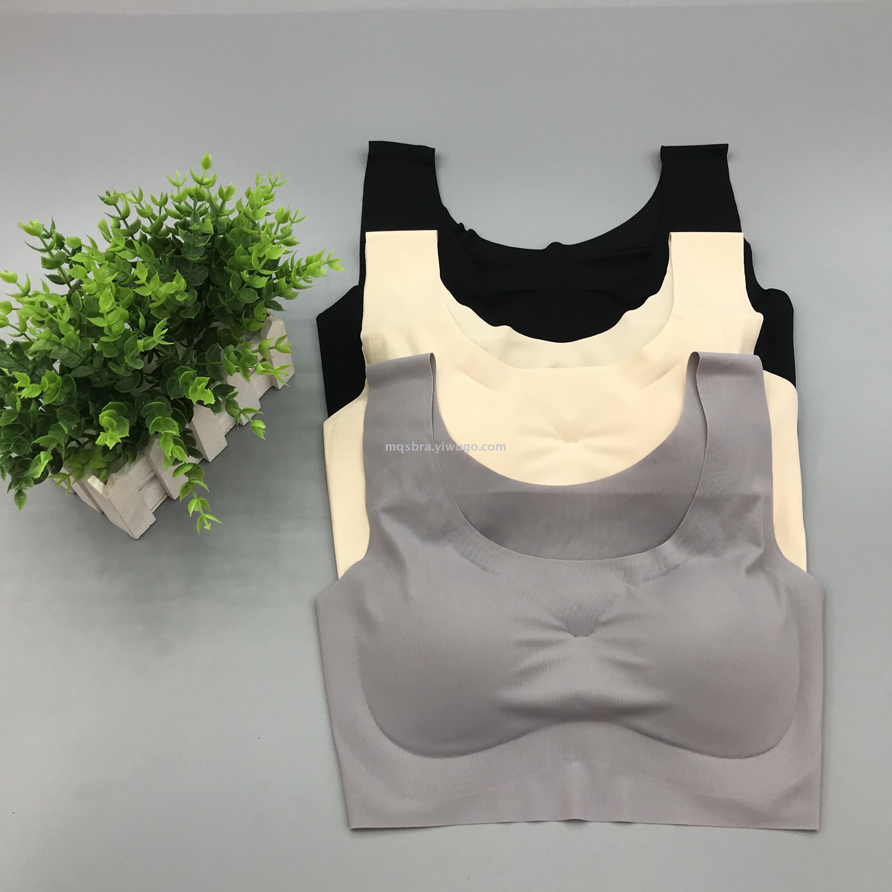 秋冬日本尚品无痕婴儿棉收副乳文胸 深V性感聚拢睡眠内衣