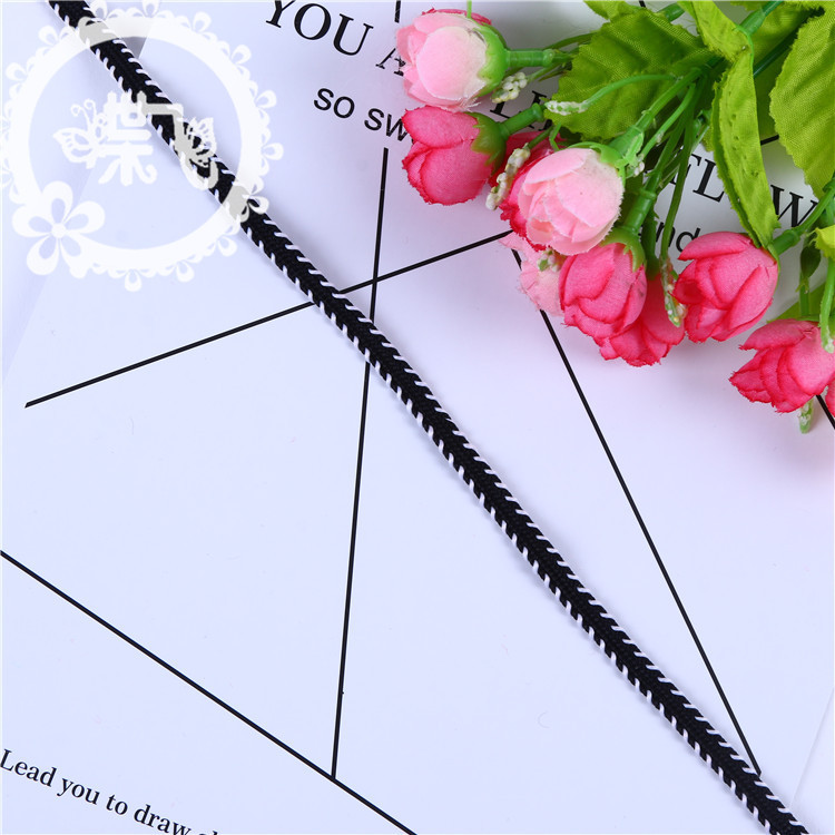 Customized production of double-bead woven belts, lace, polyester woven belts, clothing and home textile accessories, lace ornaments, and edging by manufacturers Application Scenario