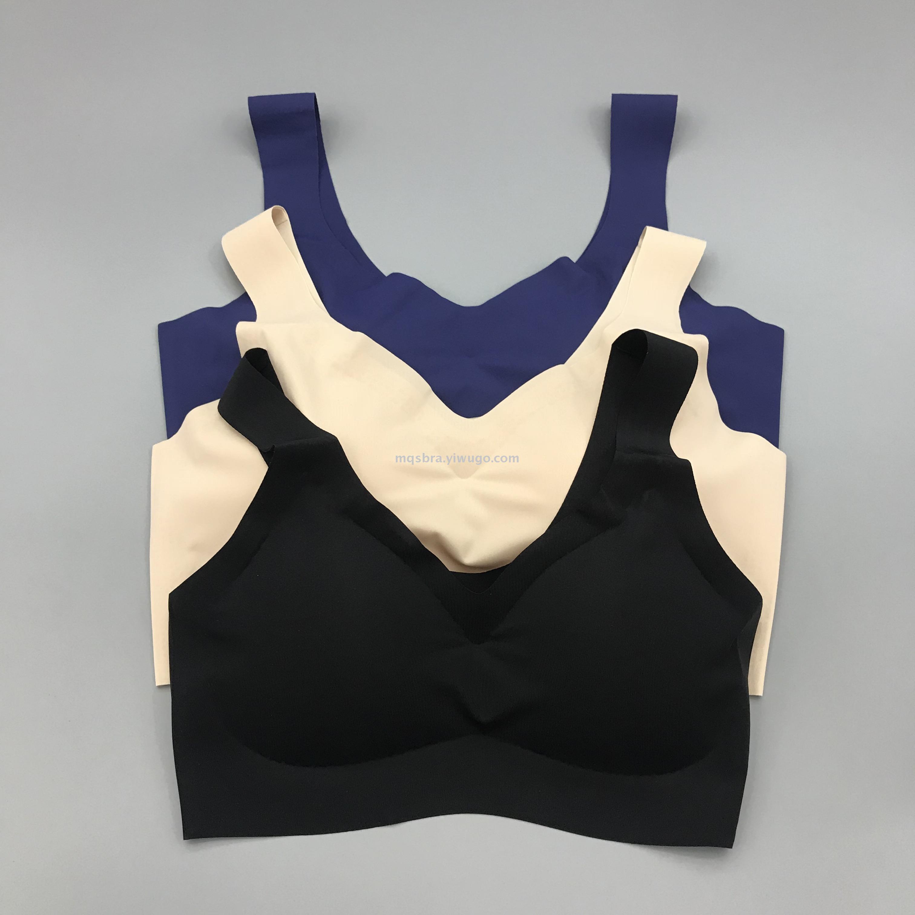 A new Japanese sleep care bra in the form of a one-piece, one-piece, seamless undergarment without steel rings and wrapped around the chest details Picture