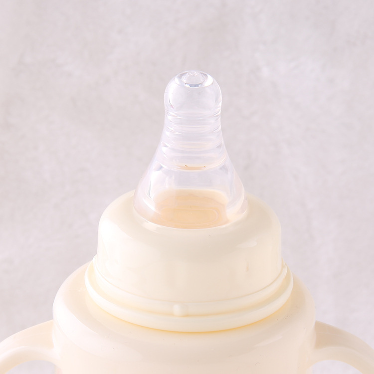 Love Baby Treasure Standard Diameter Crystal Diamond Glass Baby Bottle Insulation Explosion-Proof Breakproof Baby Bottle 240Ml Factory Direct Sales 9014 details Picture