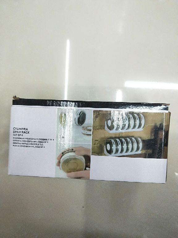 Cylindra spice rack 六件套旋转调味盒滚轮
