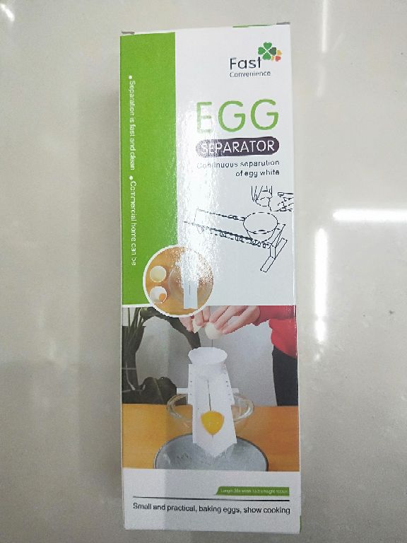 Egg separator创意滑梯蛋清蛋黄分离器鸡蛋过滤器细节图