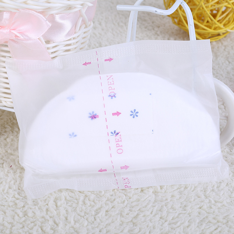 爱婴宝 超薄透气防溢乳垫一次性4D设计 精美盒装哺乳垫36片装8112细节图