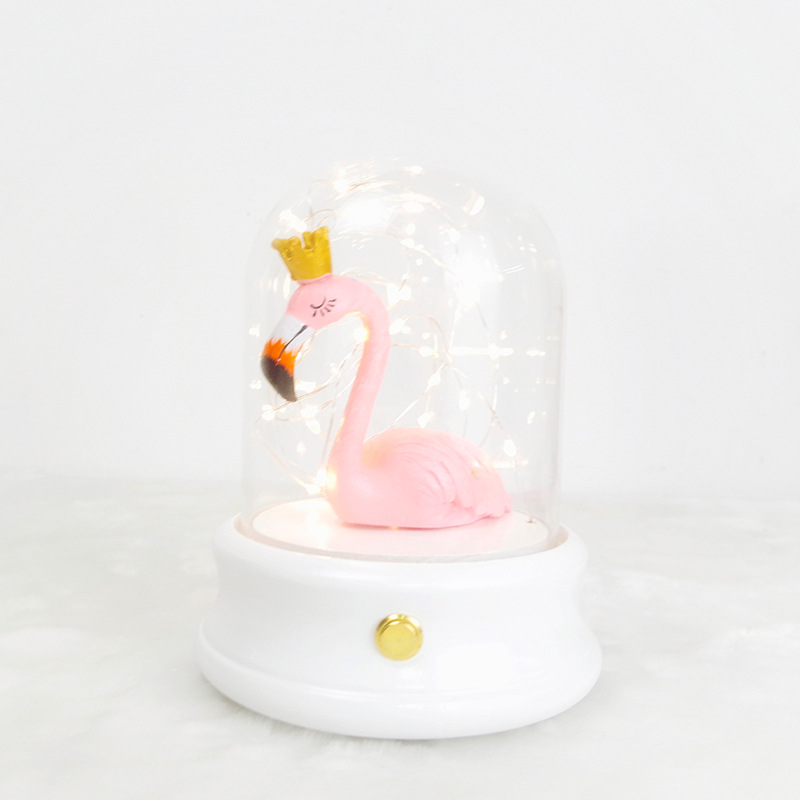 工艺品蓝牙音响带灯玻璃罩音响木质工艺品蓝牙音响产品图