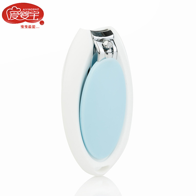 Baby Baby Baby Products New Children's Nail Clippers Egg-Shaped Baby Special Safety Nail Scissors Two-Color Specification drawing