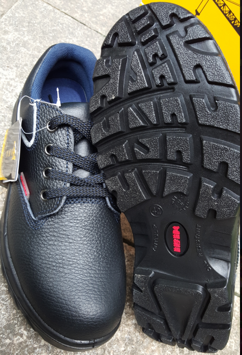 内销款工作鞋防砸防刺穿防静电低帮安全鞋牛皮劳保鞋