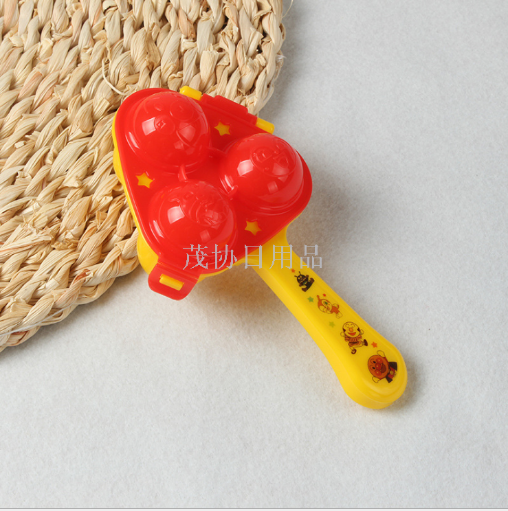 Breadman Douyin's same style rice-shaking rice ball mold for infants, children and babies, three-ball rice balls with rice spoons and embossing utensils, only for foreign trade and export. Only for foreign trade and export Application Scenario