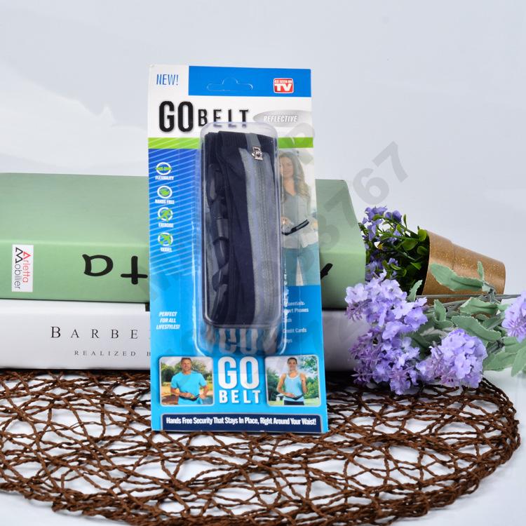 Upgraded GOBELT sports running waist bag, outdoor waist bag and sports mobile phone waist bag