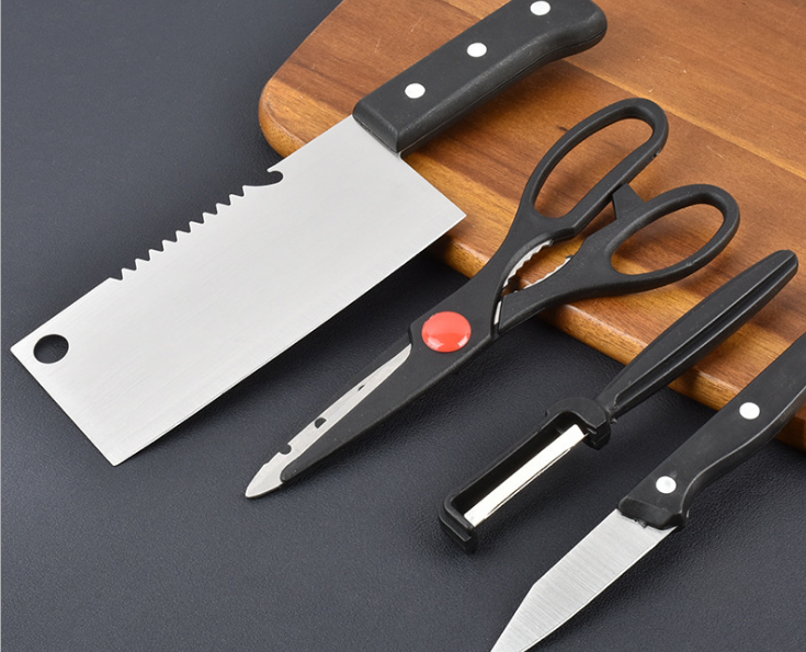 厂家直销厨房套刀吸塑四件套刀赠品刀具套装细节图