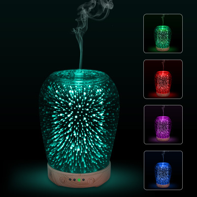 كما ان خشب جهاز التبخير للمصابيح الليلية الصغيرة قد تغير لونه تدريجيا Specification image