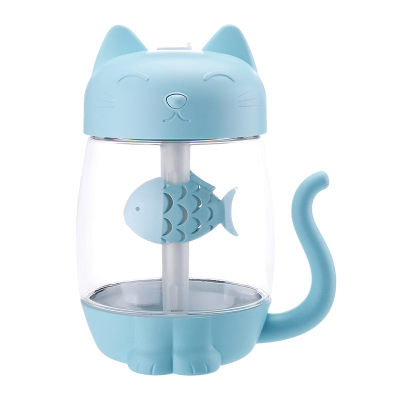 Cat desktop bedroom air atomizer manufacturer Mute Three-in-one USB Mini creative new humidifier details Picture