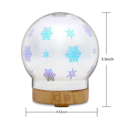 Ultrasonic Creative Gift aromatherapy lamp for home 3D aromatherapy machine Humidifier