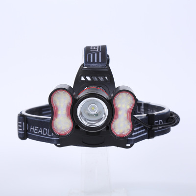 LED headlight charging strong light long distance running outdoor cycling headlight fishing lamp
