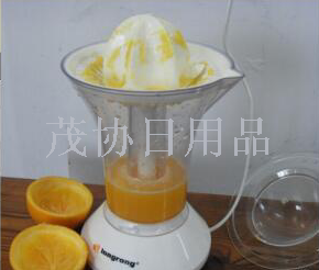Electric lemon and orange juice machine