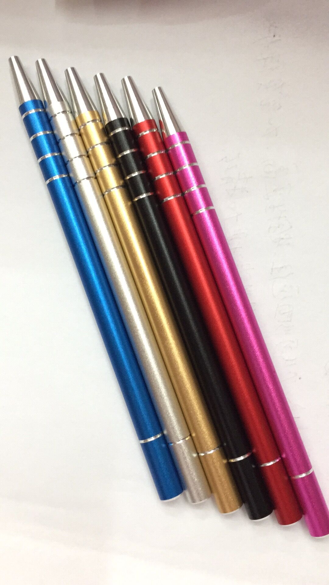 European Magic hair engraving pen, men's styling engraving, eyebrow trimming, shaving, slicken hair cutting, steel knife pen Specification drawing