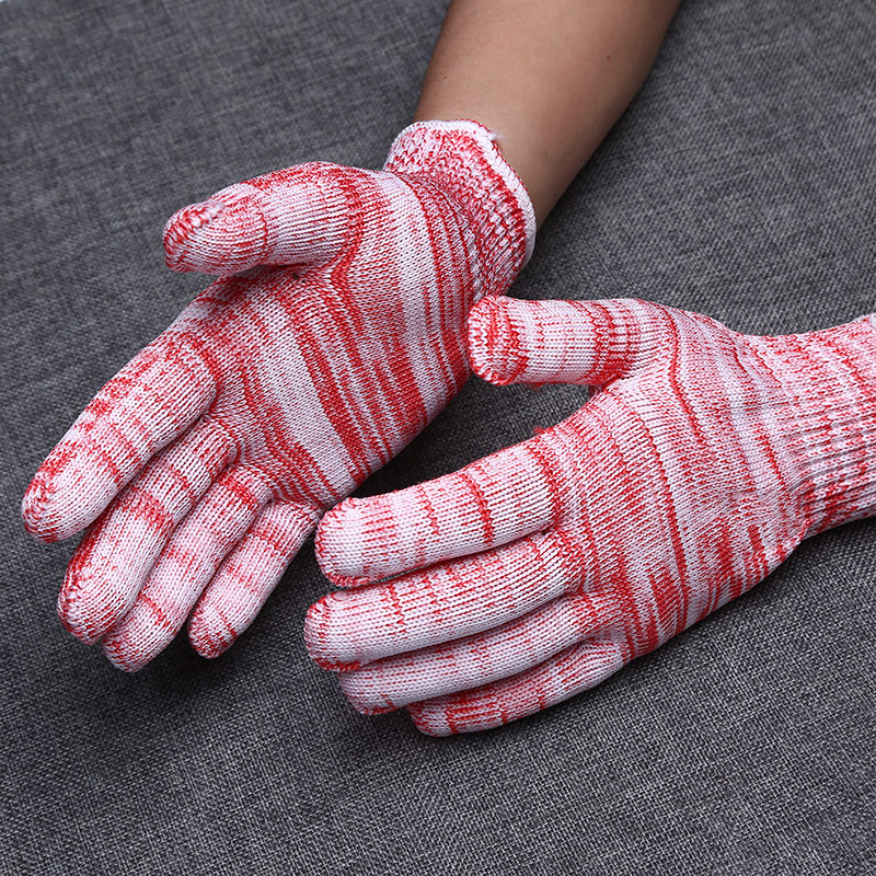 Factory Direct Sales Ten Needle Nylon Polyester Gloves 600G Computer Machine Labor Protection Gloves And Labor Protection Supplies details Picture