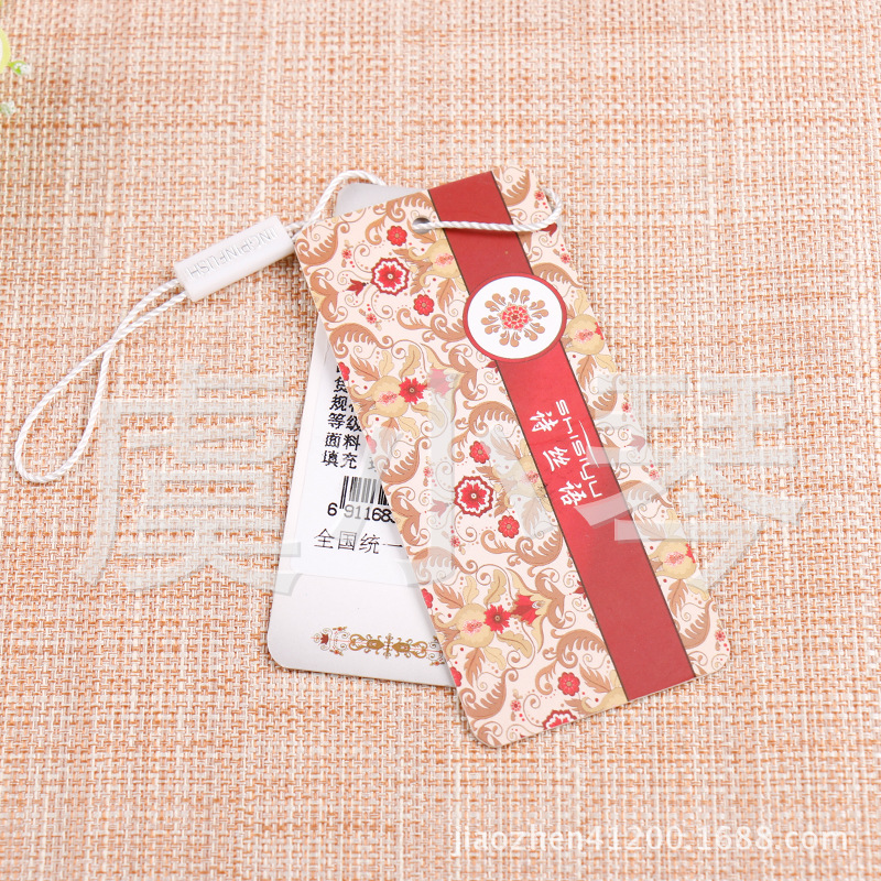 服装吊牌定做 合格证吊牌设计 童装吊牌标签制作细节图