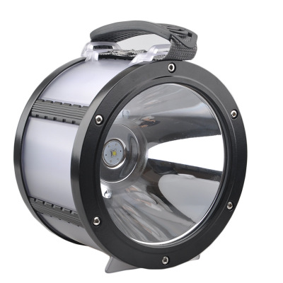 Strong light hand lamp USB charging super multi-function waterproof camping home 1000 meter searchlight