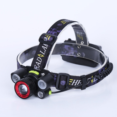 LED headlight sport longshine night fishing rechargeable headlight outdoor cycling headlight