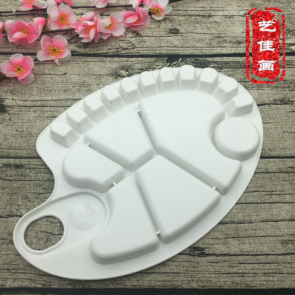 调色盒/调色盘/水分盘细节图