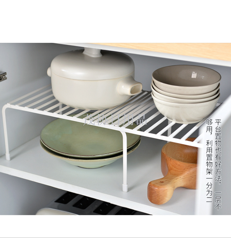 Tieyi kitchen shelf under the sink shelf retractable floor cabinet storage shelf pot shelf multi - layer