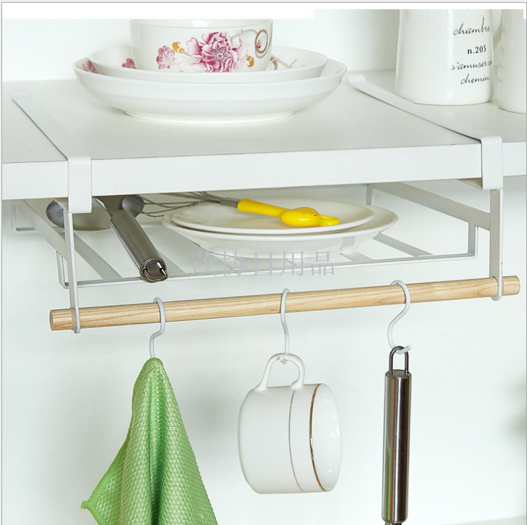 Lower shelves in kitchen cabinets, compartments, baskets, storage cabinets, storage cabinets, layering shelves, rack finishing iron