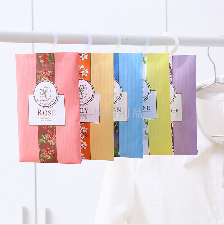 Hanging spice closet paper bag sachet Indoor wardrobe aromatherapy bag Sachet Car sachet