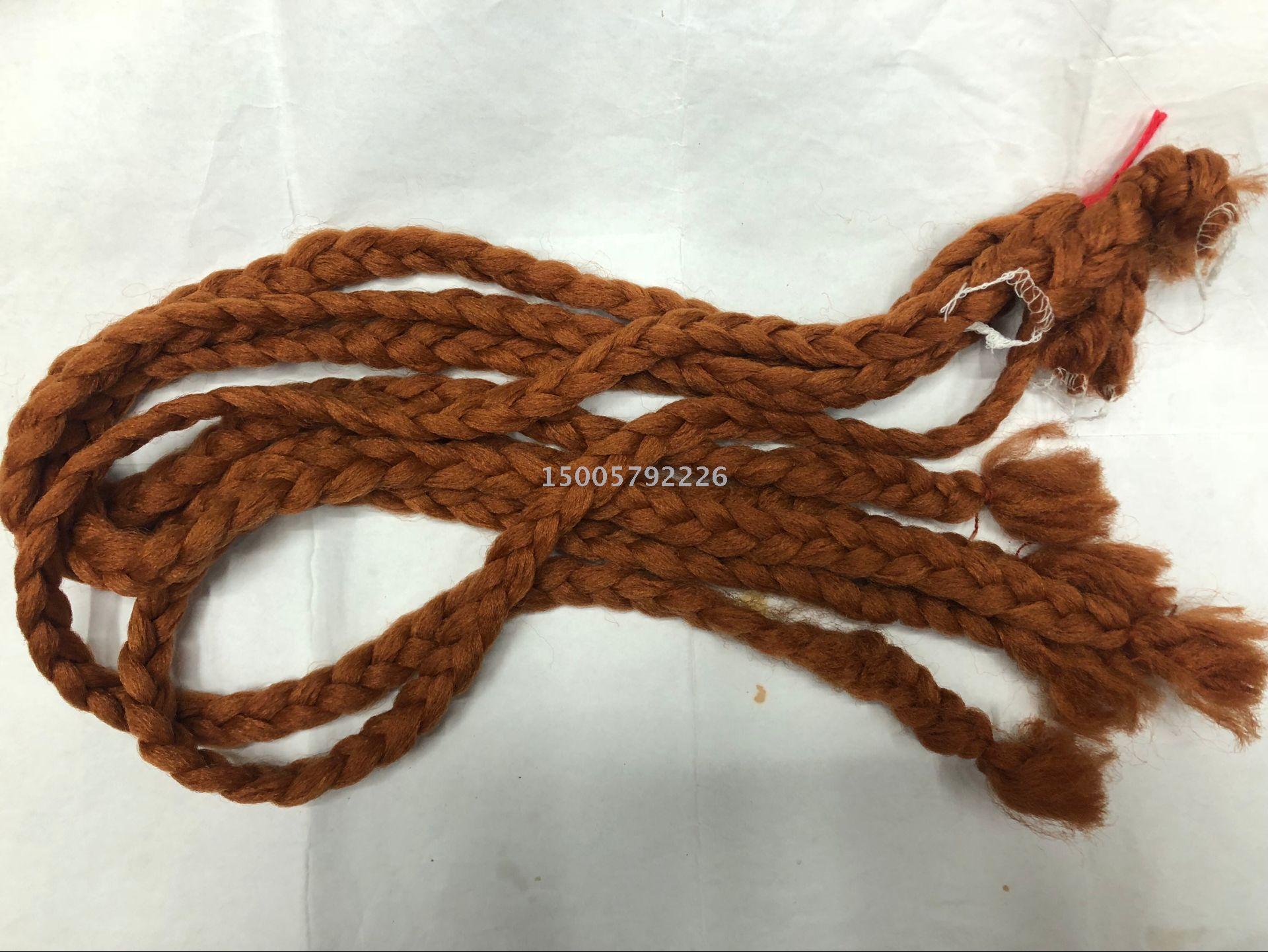 Best-selling wig thread, polypropylene filament, wig wool thread, braid thread and black braid yarn for export to Africa Application Scenario