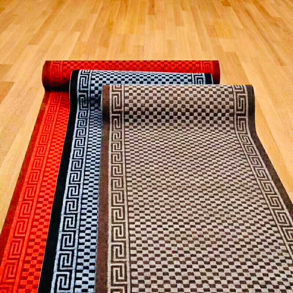 PVC bottom small square hotel corridor mat soundproof aisle mat jacquard floor mat small square floor mat roll mat carpet mat mat mat mat mat mat water absorption non-slip mat lattice mat