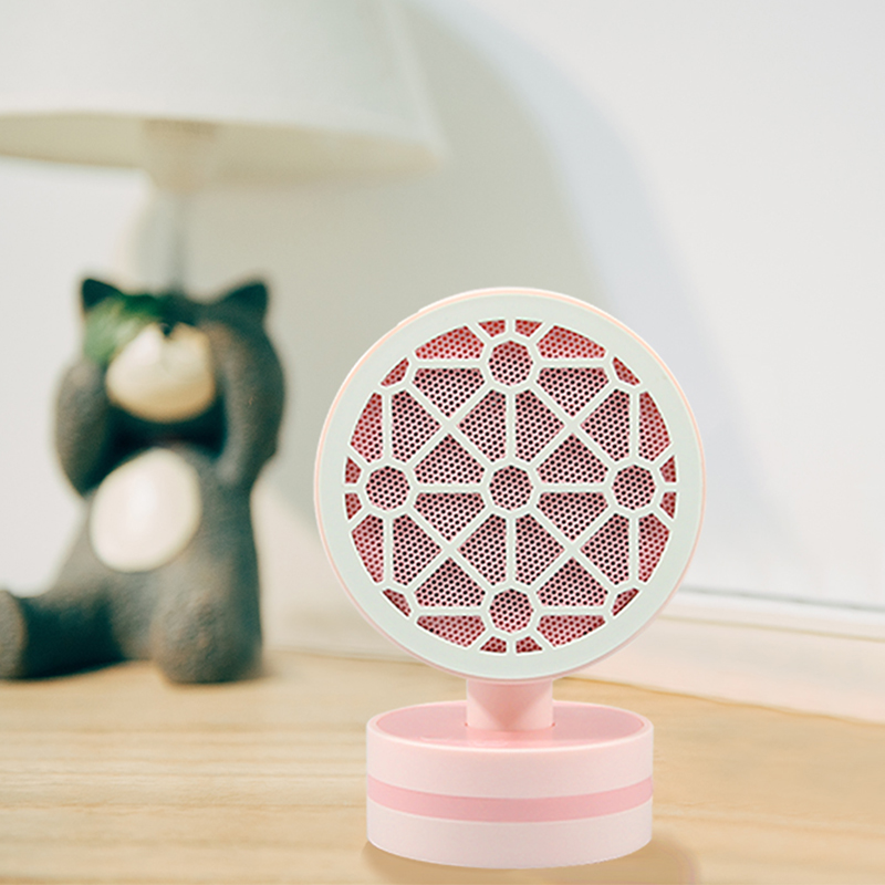 马卡龙迷你暖风机桌面家用小型节能安全电取暖器热风小太阳取暖器产品图