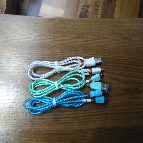 双色头扭纹数据线V8 深灰.玫红.绿.蓝.白，五色可选产品图