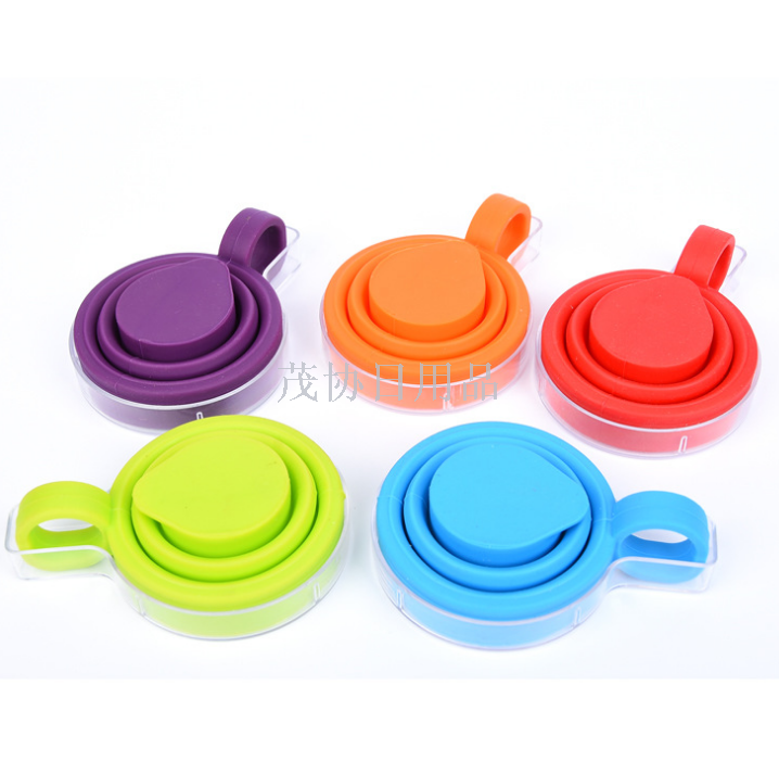 Sports water bottle, folding water cup, silicone cup, outdoor folding water cup, outdoor sports products details Picture