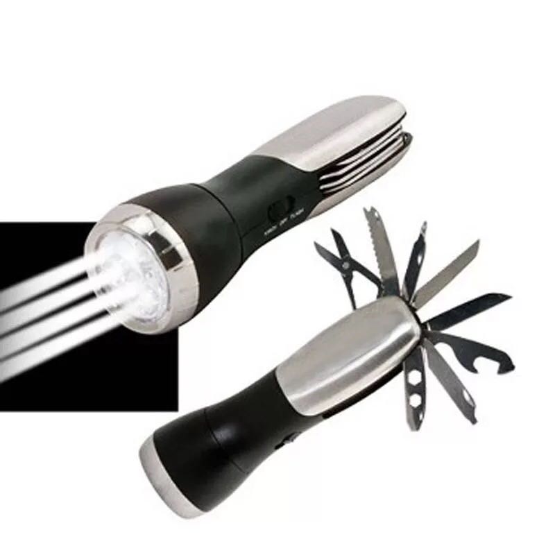 Best-selling multi-functional vehicle knife flashlight, outdoor carrying tool knife flashlight factory direct sales Specification image