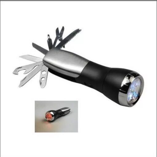 Best-selling multi-functional vehicle knife flashlight, outdoor carrying tool knife flashlight factory direct sales Application Scenario