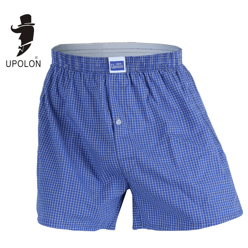 [Wear for Ten Years] 100% pure cotton checkered Arlo pants for trendy men's home wear, available in Carrefour supermarket full figure