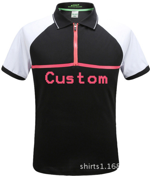 Factory direct sales professional custom cotton Polo shirt custom logo work clothes