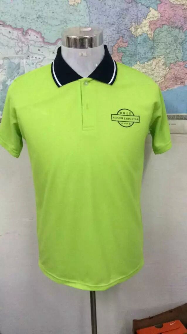 高档纯色翻领polo衫定做广告衫文化衫定制工作服活动服批发印字产品图