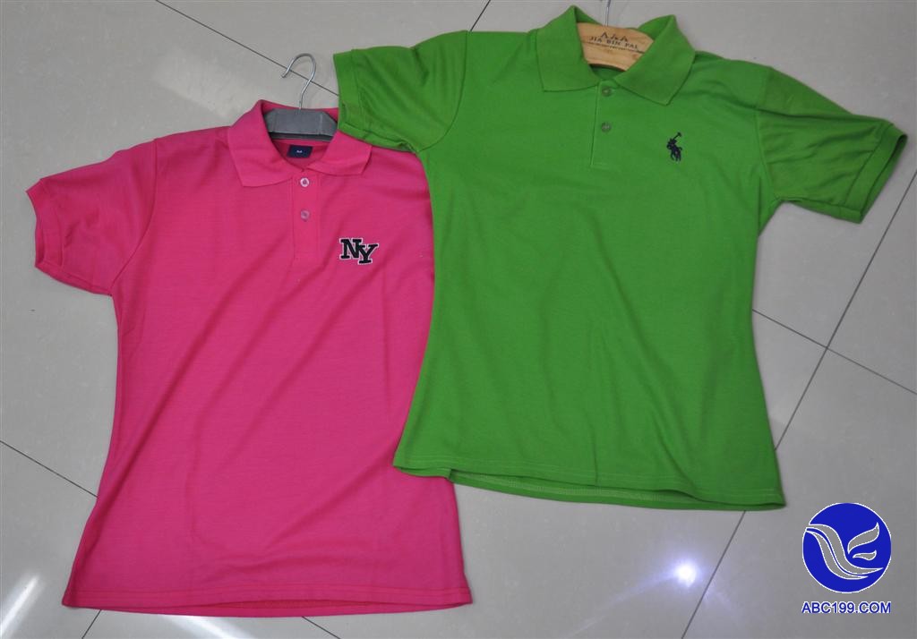 Manufacturers processing cotton work clothes solid color stand collar lapel men's POLO shirt culture shirt to print