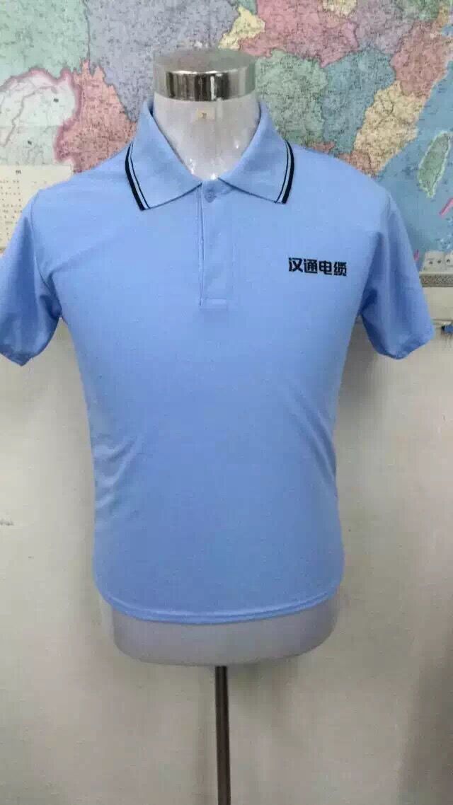 Custom-made high-end election lapel polo shirts, advertising culture custom work clothes, activity clothes wholesale, printing Specification drawing