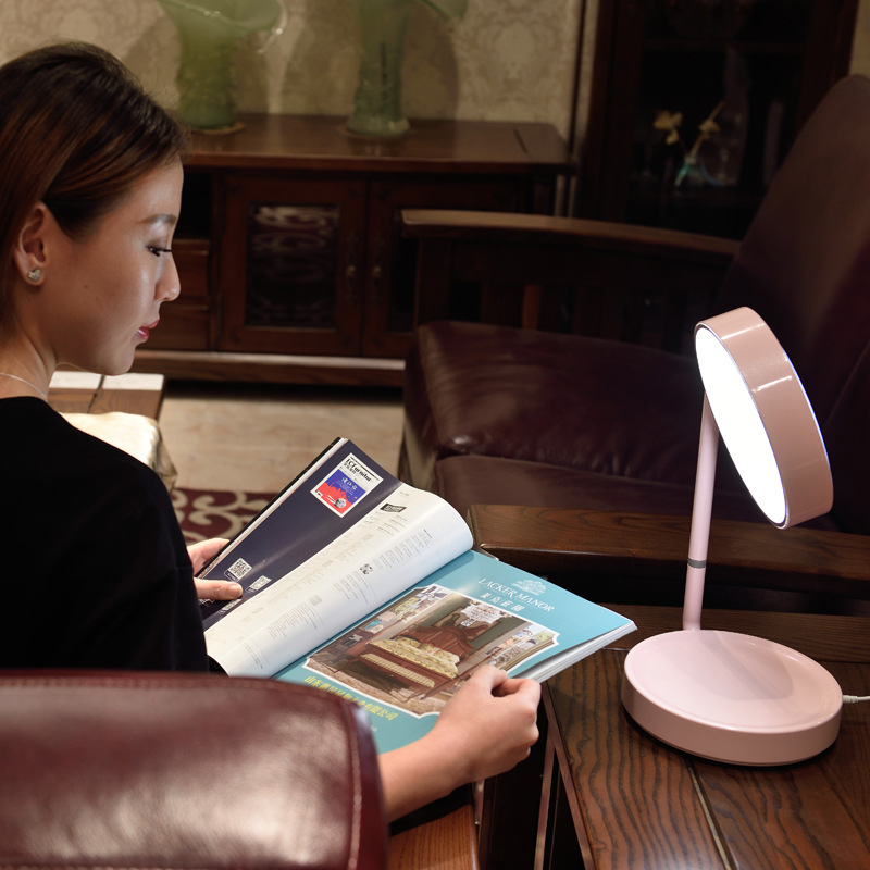 Touch the dimmer DESK lamp SQ8 makeup Mirror LED reading eye protection lamp beauty makeup touch up lamp
