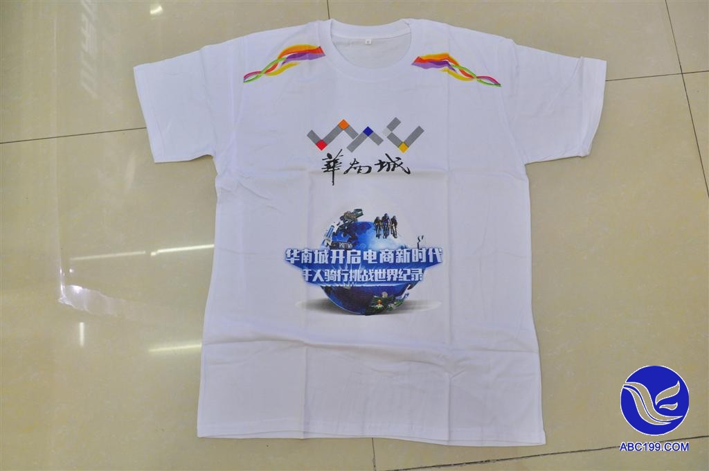 全棉180克纯色T恤印花圆领文化衫广告衫班服外贸T恤厂家订制产品图