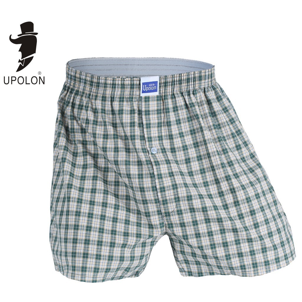 [Wear for Ten Years] 100% pure cotton checkered Arlo pants for trendy men's home wear, available in Carrefour supermarket details Picture